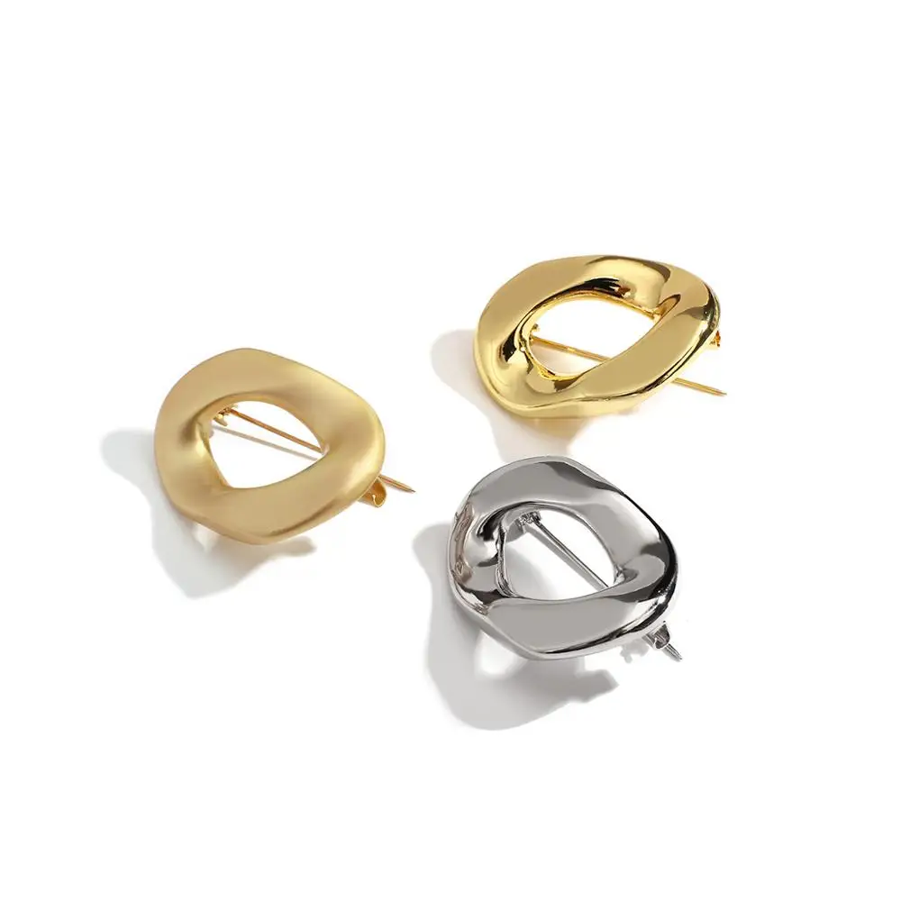 

AENSOA Fashion Leaves Brooch Elegant Metals Autumn Brooch Decorative Brooch Temperament Unique Brooches For Women Accessorries