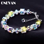 Женский очаровательный цветной браслет с кристаллами серии A Little Romance, выполненный из кристаллов