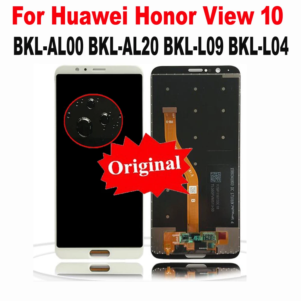 Оригинальный лучший датчик рабочего стекла для Huawei Honor View 10 V10 BKL AL00 ЖК дисплей