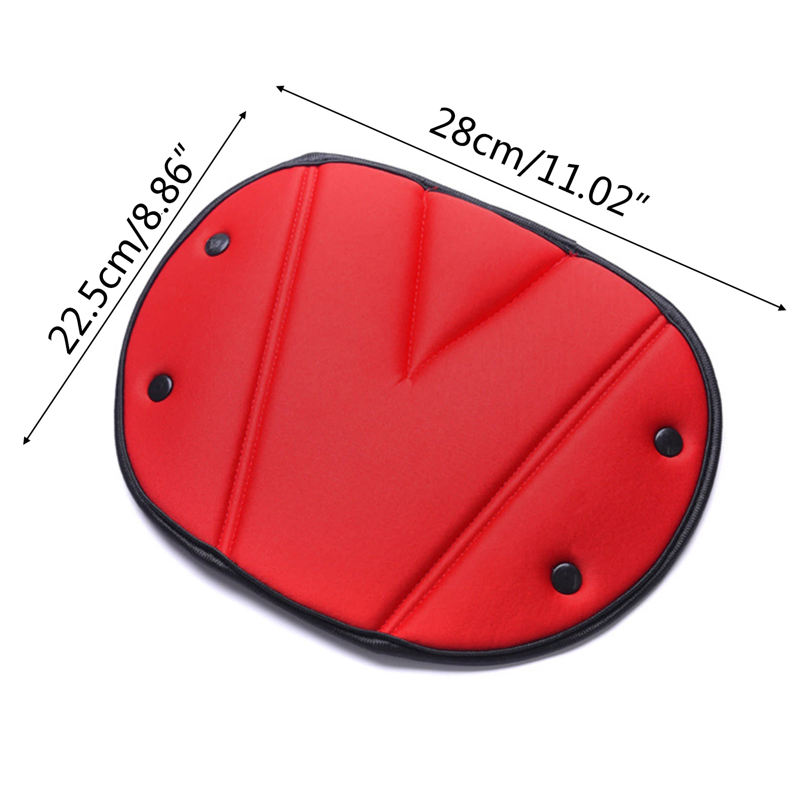 

2 Pcs Car Child Seat Belt Fixator Triangle Harness Strap Adjuster Pad Kids Seatbelt Safety Cover Clip