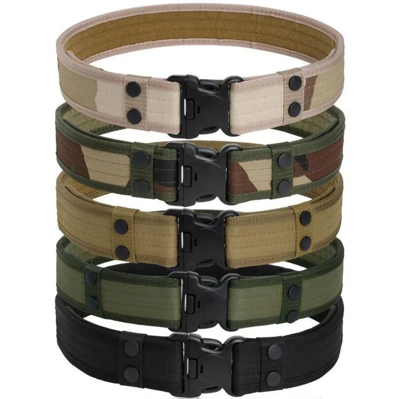 Ремень Камуфляжный с быстроразъемной пряжкой армейский