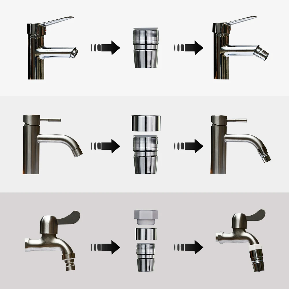 

Water Dental Flosser Faucet Oral Irrigator Water Jet Floss Dental Irrigator Dental Pick Oral Irrigation Teeth Cleaning Machine