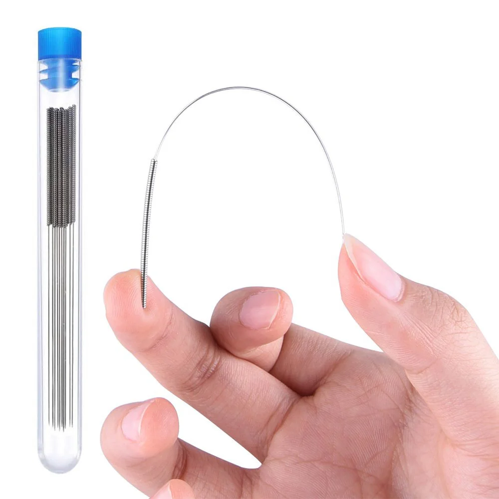 Набор для чистки сопел 3D-принтера, 32 шт. 30 шт. очиститель 0,15 мм 0,2 мм 0,25 мм 0,35 мм 0,4 мм иглы для on.