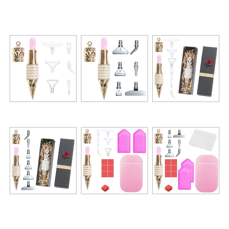 

5D Diamond Art Painting Pen Kit for DIY Nail Art Crafts Sewing Handicrafts