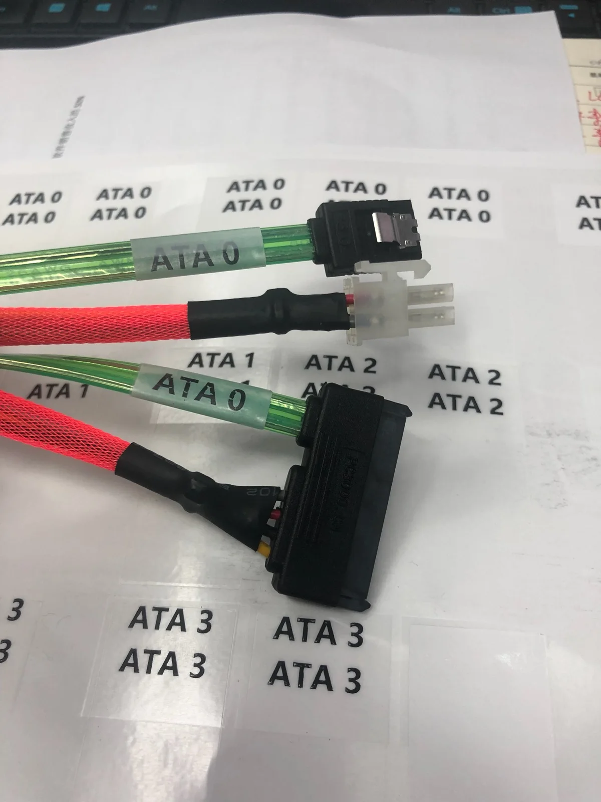 Шнур питания PC3000 и кабель передачи данных SATA6GB с поддержкой USB/Express/MRT 4-контактным