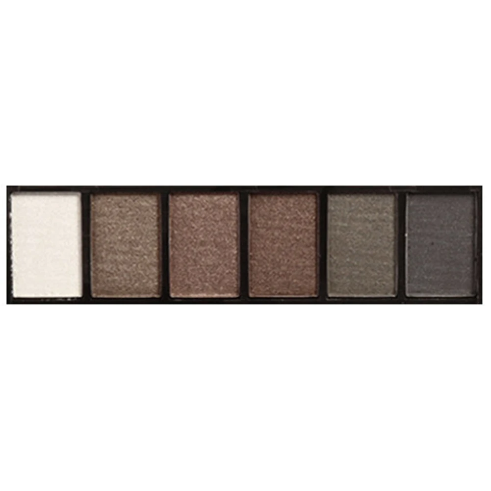 FOCALLURE 6 Colors Eyeshadow Palette Glamorous Smokey Eye Shadow Shimmer Makeup Kit by Focallure |