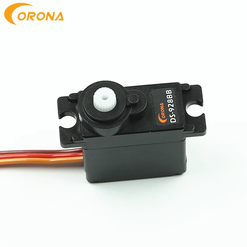 Миниатюрная цифровая рулевая Шестерня Corona 9g с двумя подшипниками для самолета