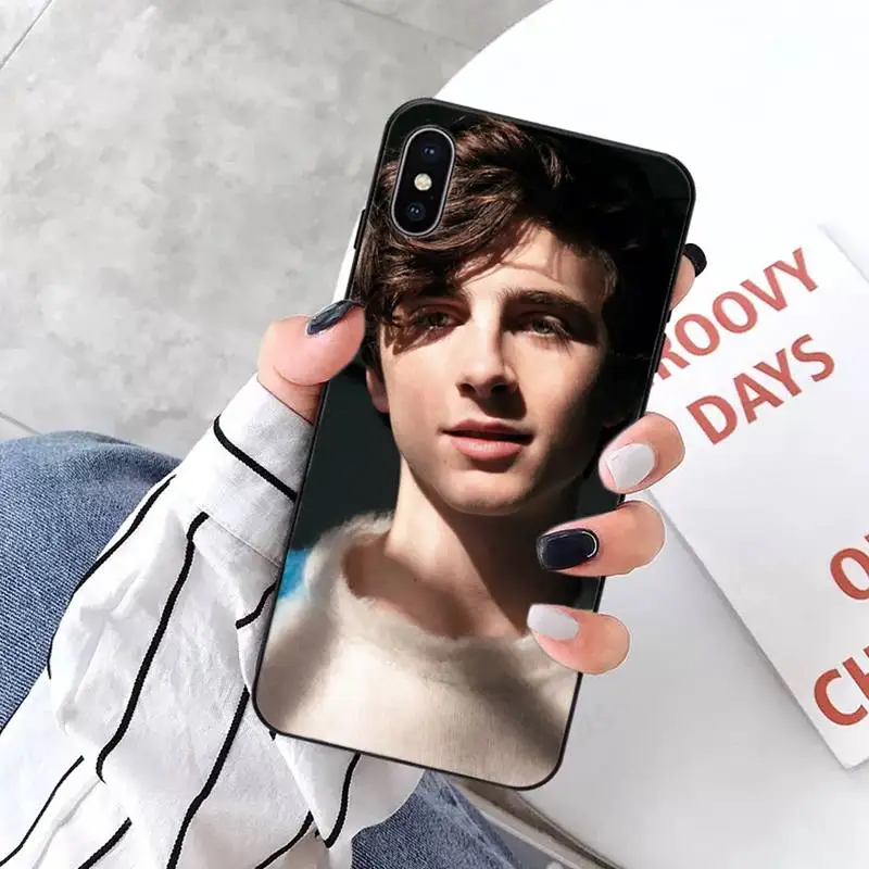 

Timothee Chalamet Phone Case for iPhone 11 12 pro XS MAX 8 7 6 6S Plus X 5S SE 2020 XR mini