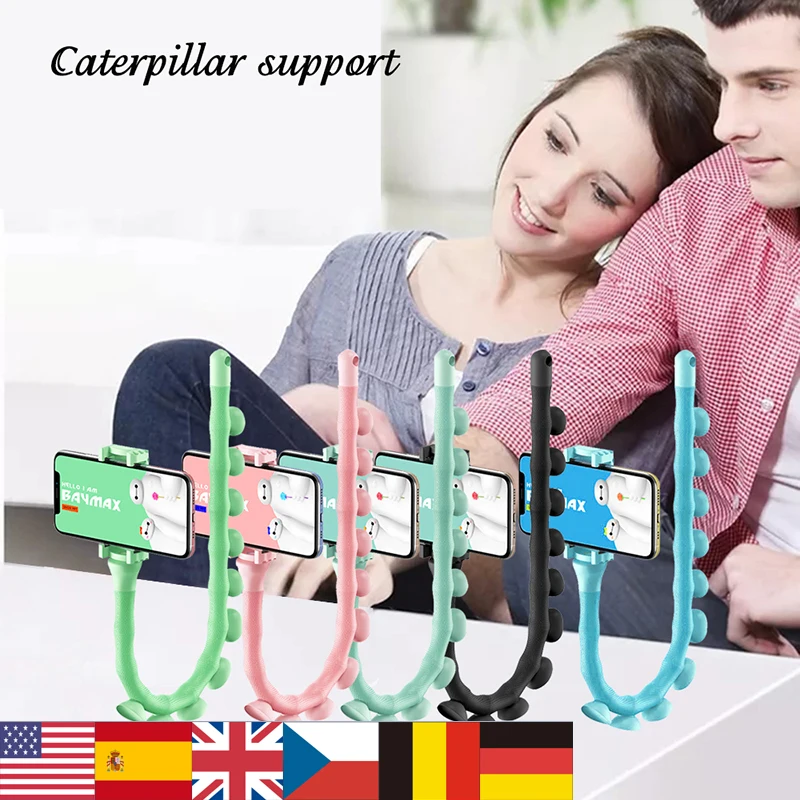 Мультфильм милый ленивый мобильный телефон кронштейн на присоске