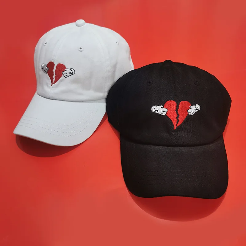 Kanye West сердце перерыв альбом шапка тенденция в стиле хип-хоп папа Snapback шляпу