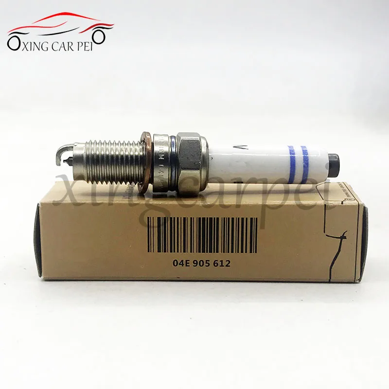 04E905612 4 шт. иридиевая Свеча зажигания 04E 905 612 для 0 241 145 фотоэлемент PZKER7A8EGS 515