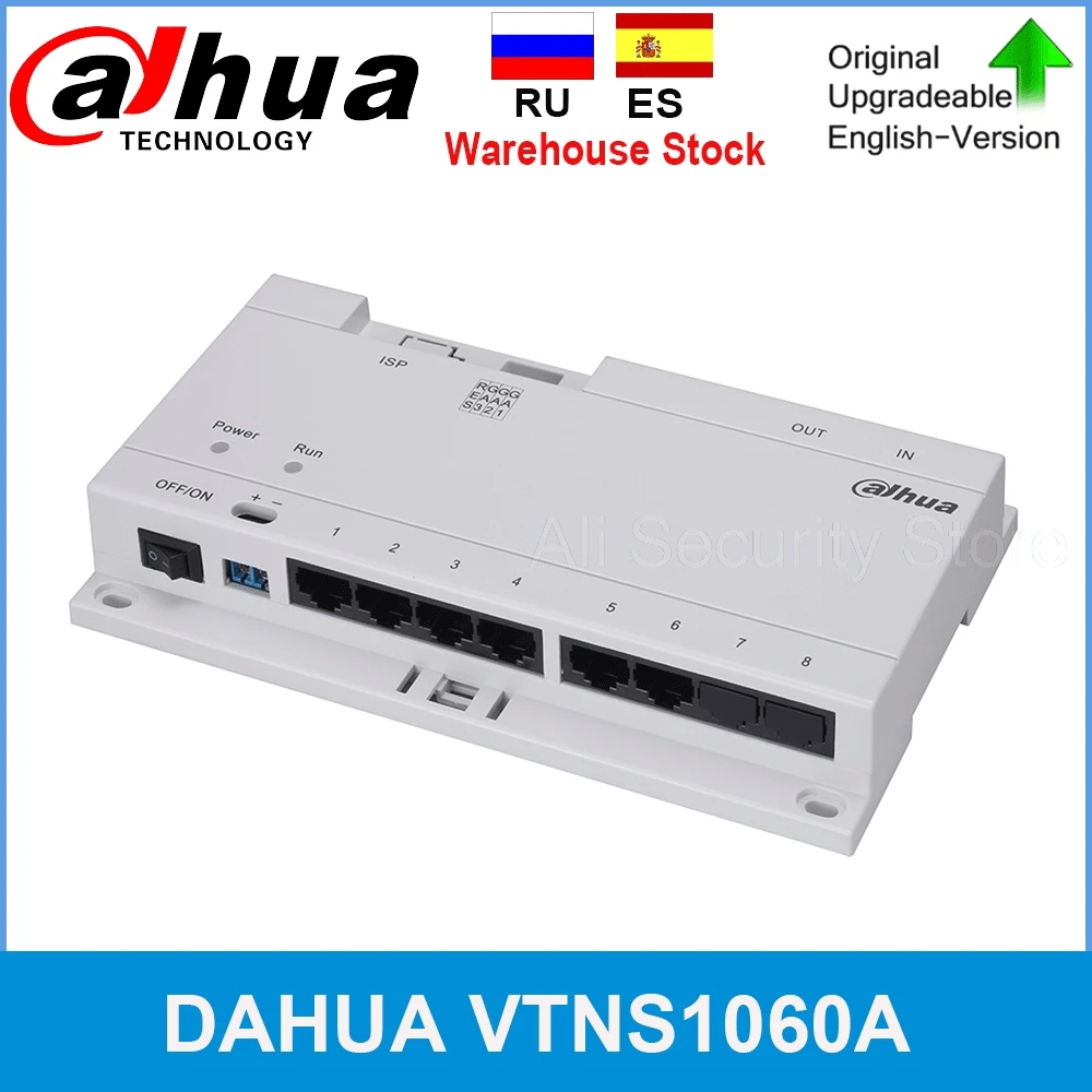 Интерком Dahua VTNS1060A для видеодомофона оригинальный POE переключатель IP системы VTO2000A