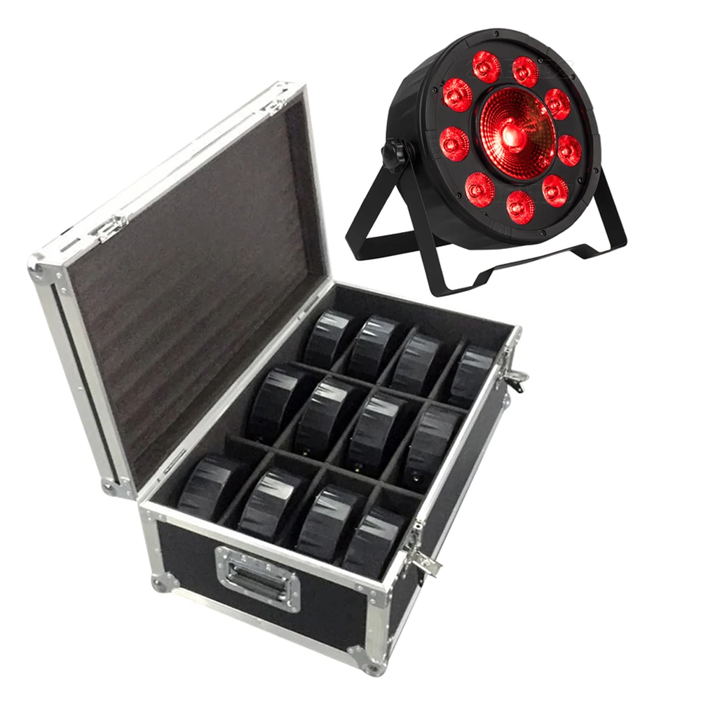 F светильник с 6/8/10/12/16 шт светодиодный Fat Par 9X10W + 1X30W RGB 3IN1 СВЕТОДИОДНЫЙ сценический