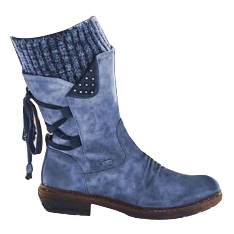 

2020 Women Winter Leather Wool Boots Winter Shoes Ladies Fashion Snow Boots Shoes Thigh High Suede Warm Botas