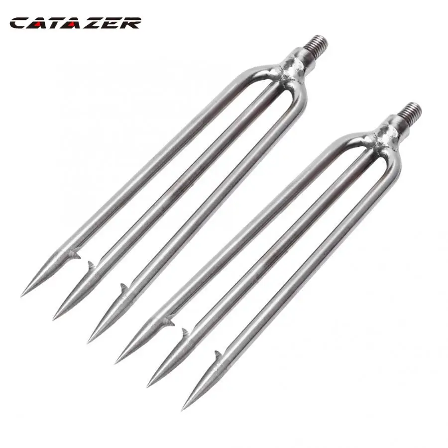 

Гарпун рыболовный из нержавеющей стали с 3 зубцами, 2 шт.