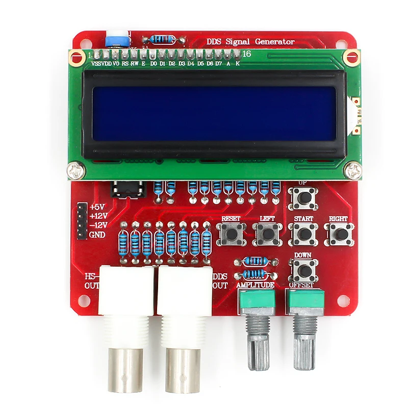 DDS генератор сигналов DIY Kit частоты квадратный пилозуб треугольная волна части