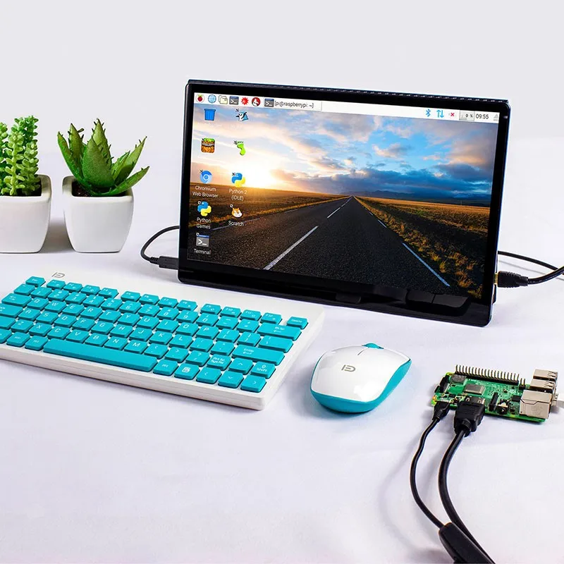Elecrow 13 3 дюймов портативный USB-C монитор HDMI сенсорный ЖК-Дисплей 1920*1080P 9 мм панель IPS