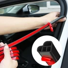 Уплотнительная лента для автомобильной двери, двухслойная резиновая уплотнительная лента для Volkswagen Polo Golf 5 6 7 Passat B5 B6 B7 Bora Mk5 Mk6 Tiguan