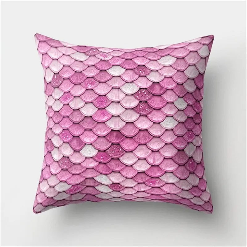 Рождественские мягкие наволочки Русалка скумбрия наволочка для подушки спальни
