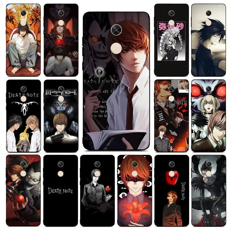 

Yinuoda Anime Manga Death Note Ryuk Phone Case for Redmi Note 8 7 9 4 6 pro max T X 5A 3 10 lite pro