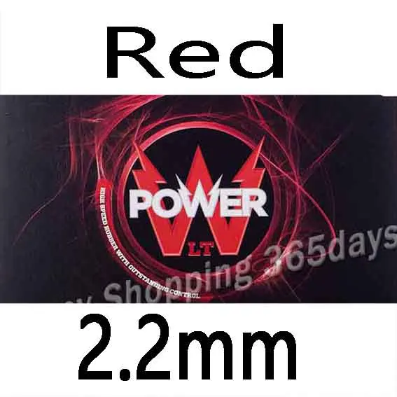 Red 2.2mm STIGA POWER LT резиновые прыщи для настольного тенниса с теннисной губкой для пинг-понга Tenis De Mesa - Цвет: Red 2.2mm