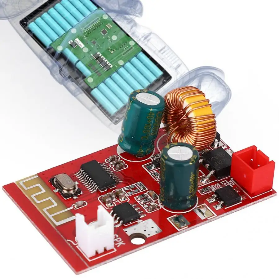 Мини аудиоприемник с Bluetooth модуль платы усилителя стереодинамиком для скутера