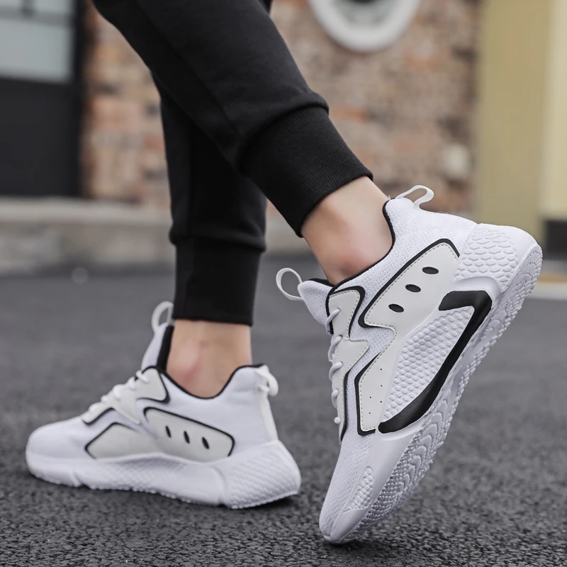 2020 новая весенняя сетчатая мужская повседневная обувь Легкие дышащие