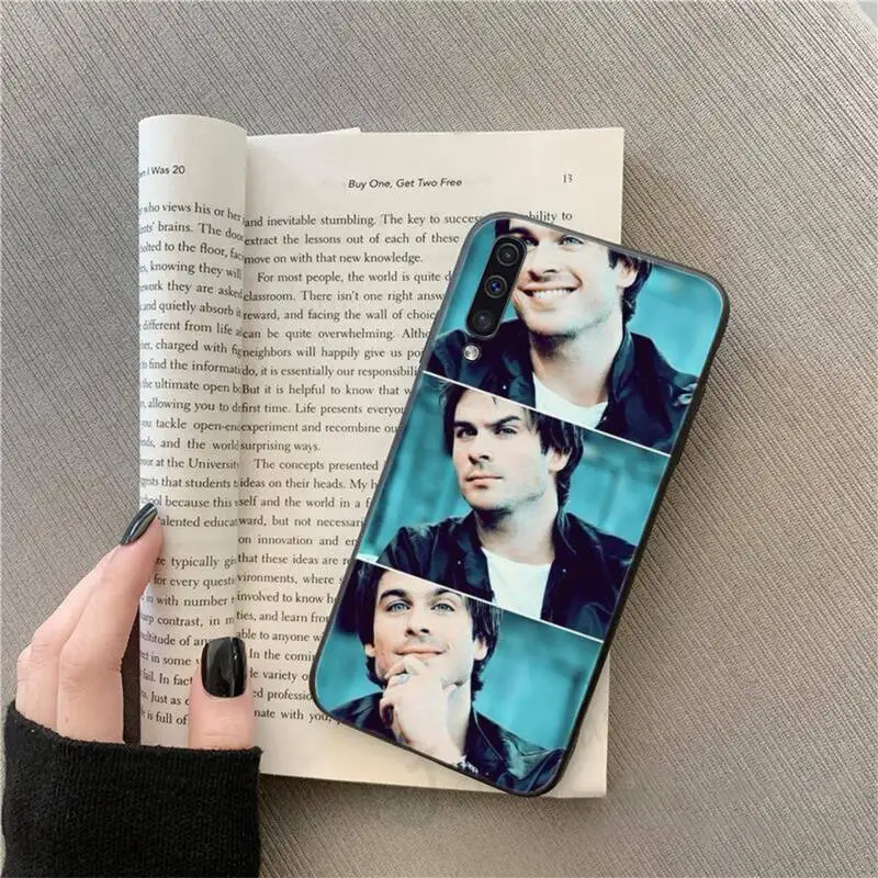 

ian somerhalder The Vampire Diaries Phone Case For Samsung galaxy S 9 10 20 A 10 21 30 31 40 50 51 71 s note 20 j 4 2018 plus