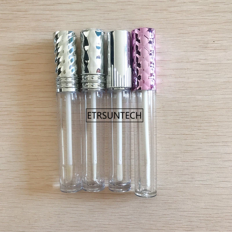 10pcs 30pcs 50pcs Clear Lip Gloss Containers With Silver Lid Empty Cosmetic Containers Lip Balm Tube F20171857