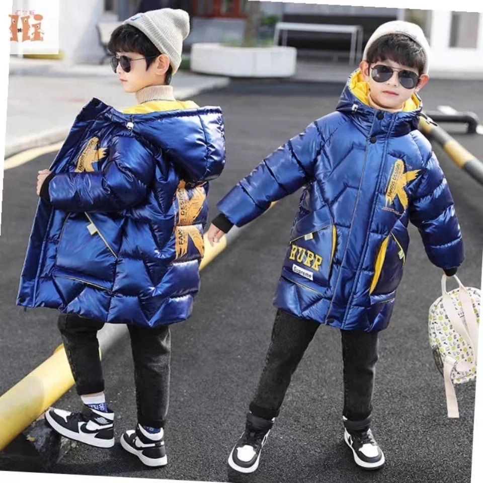 Купи New Winter Jacket for Baby Boys Warm Jacket Children Cartoon Coat Cotton Padded Clothing Kids Warm Parka Boy Hooded Thick за 1,781 рублей в магазине AliExpress