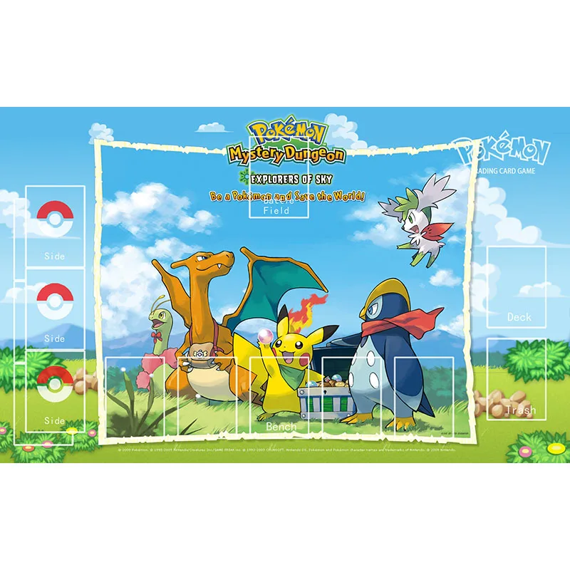 Игровой коврик для мыши Takara Tomy с изображением покемона карты Пикачу животных