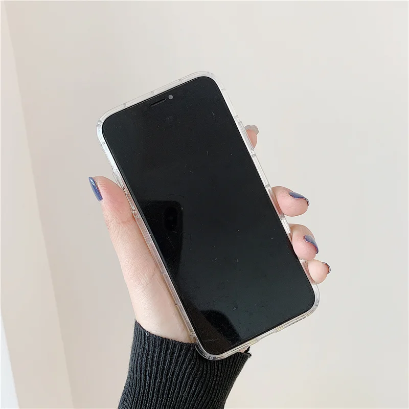 Чехол для iPhone 11 Pro xr x xs max 8 7 6s 6 Plus, блестящий противоударный чехол для телефона