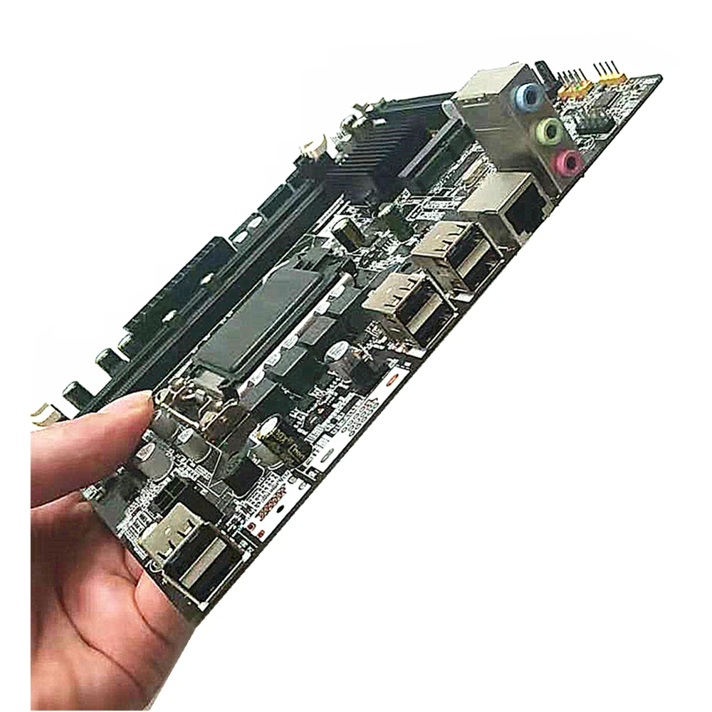 Материнская плата P55 LGA 1156 8 гб макс 2xDDR3 USB 2,0 компьютер 3xSATA2 материнская плата. M-SATA
