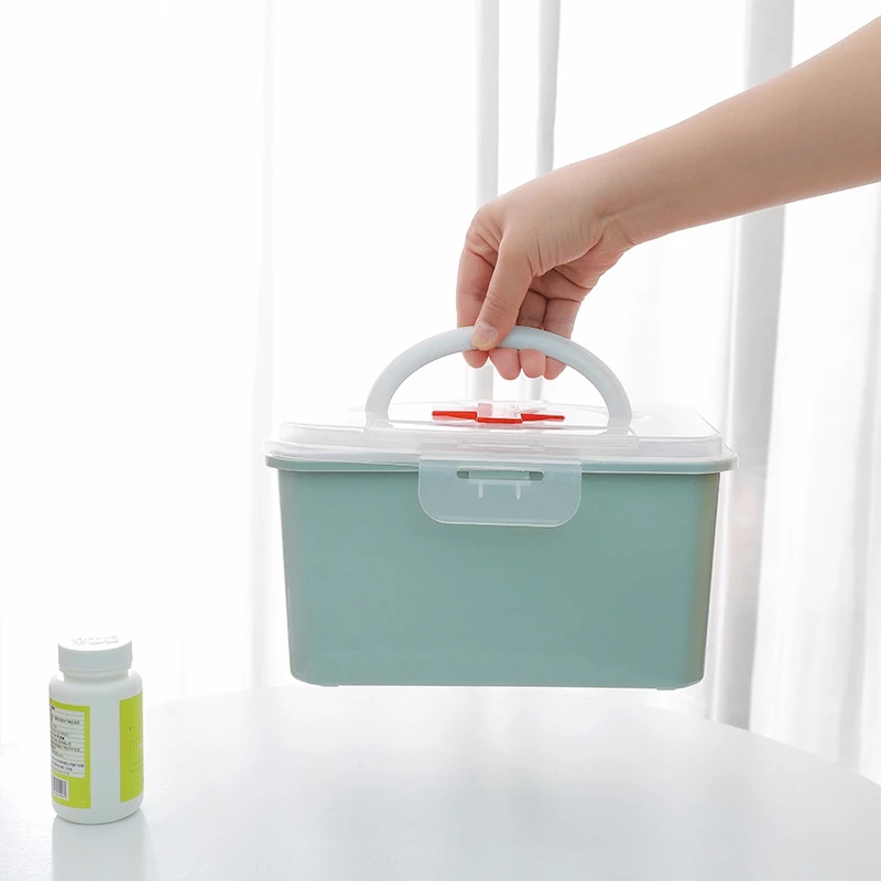 2019 коробка для хранения портативные медицинские наборы аптечка пластиковая