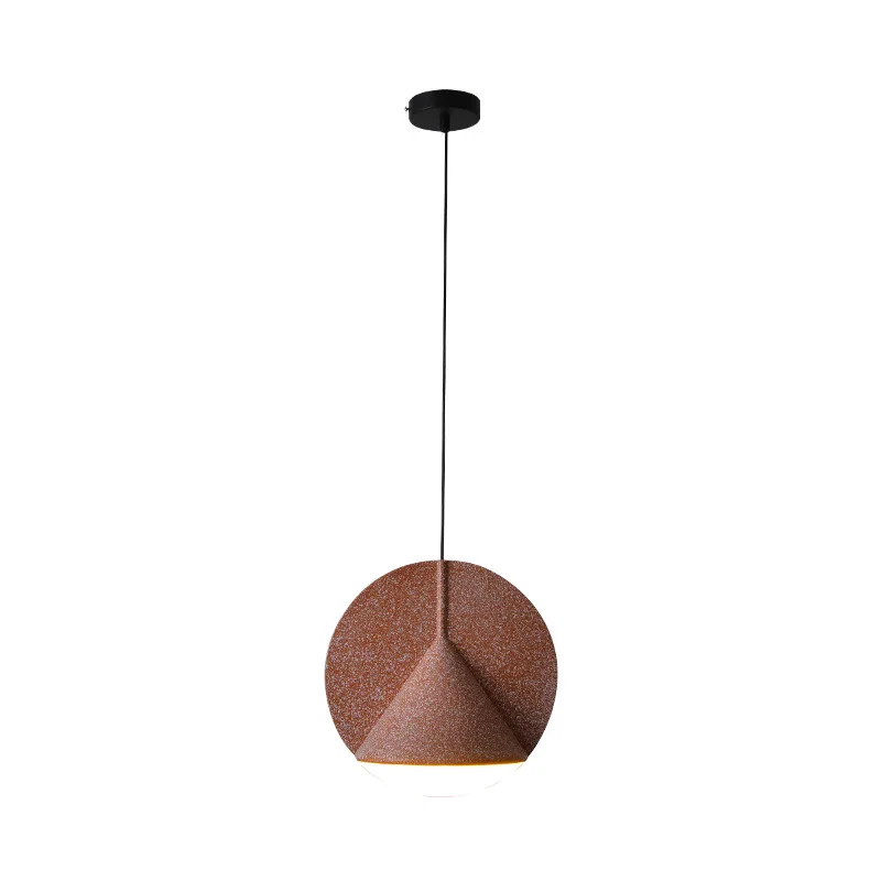 

nordic modern led iron led stone e27 pendant light pendant lights retro lamp modern led chandelier livingroom bedroom