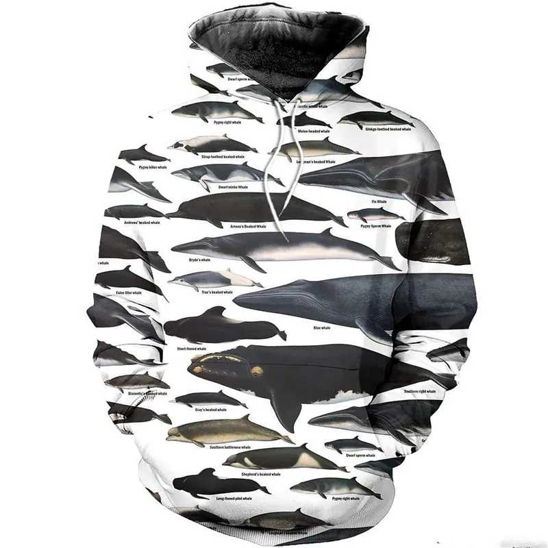

Модная 3D-печать мир КИТ искусство рубашка молния толстовка Свитшот