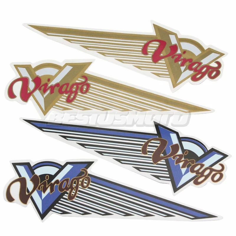 Мотоцикл эмблема Знак топливный бак наклейки для Yamaha Virago XV125 XV250 XV400 XV535