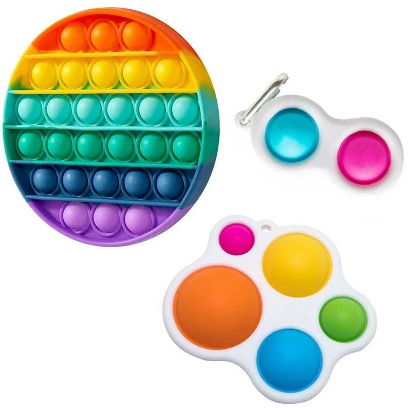 

Cheap! Fidget Toys Pack Anti Stress Toy Set Marble Relief Gift for Adults Girl Children Sensory Antistress Relief Figet Toys Box