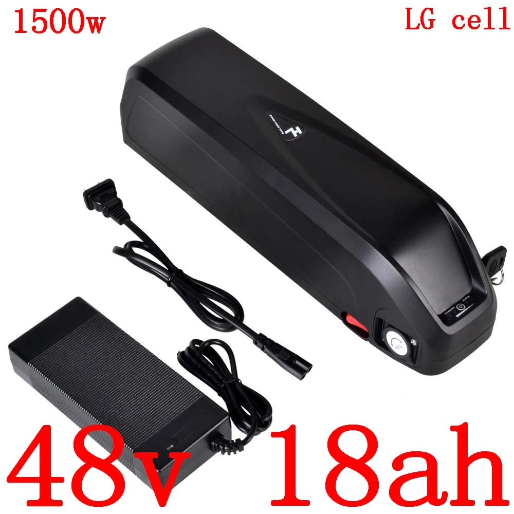 

ebike battery 18650 cell 36V 48V 52V 10AH 13AH 17AH 20AH lithium electric bike Batterie Hailong 1000W 750W 500W Electric Bike