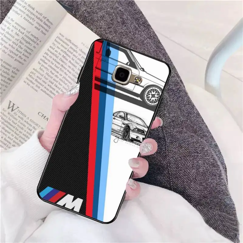 

0 Bmw Blue Red Sport Car Phone Case For Samsung A 9 10 20 30 40 M20 S 30 31 J5(2015) J5prime 6 7 Plus