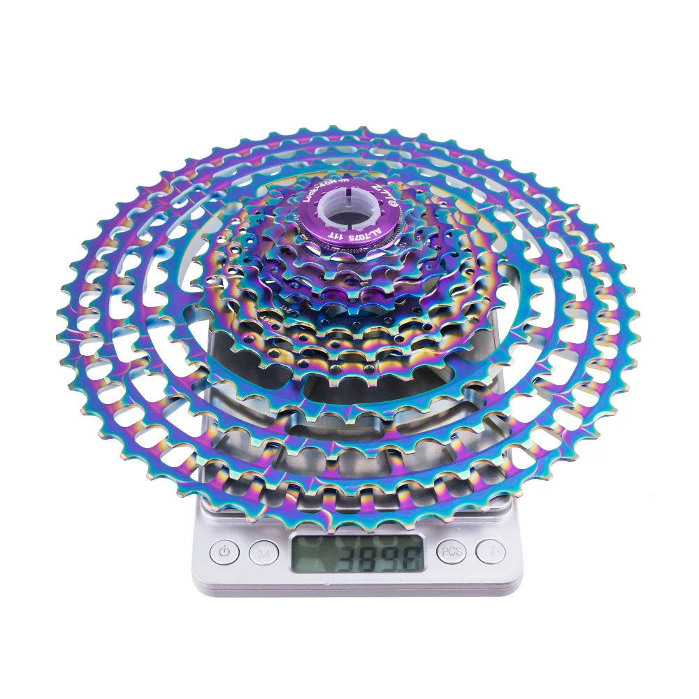 Новый цветной MTB 11 скоростей 52T SLR2 кассета CNC Сверхлегкий 11s Freewheel 11V горный