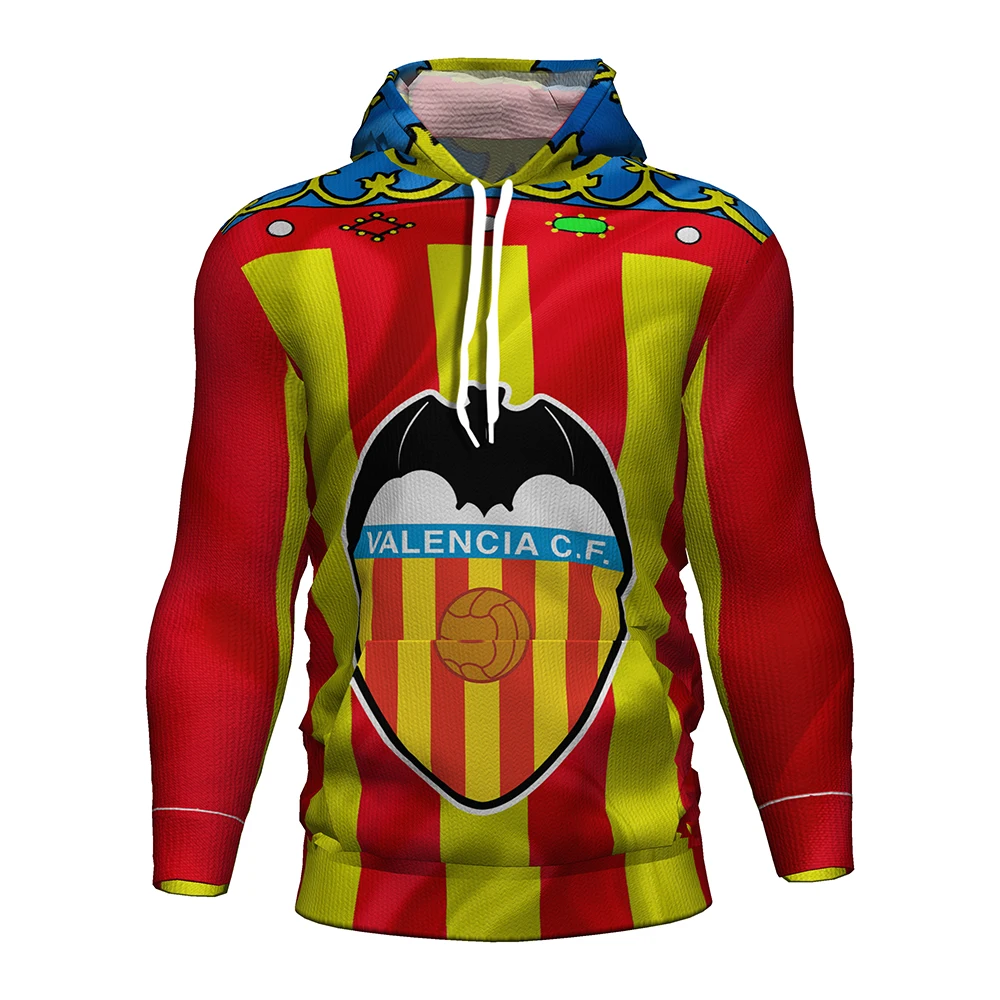 Футбольная Футболка Fc Valencia 2017 2018 2019 3d Толстовка спортивный костюм комплект для