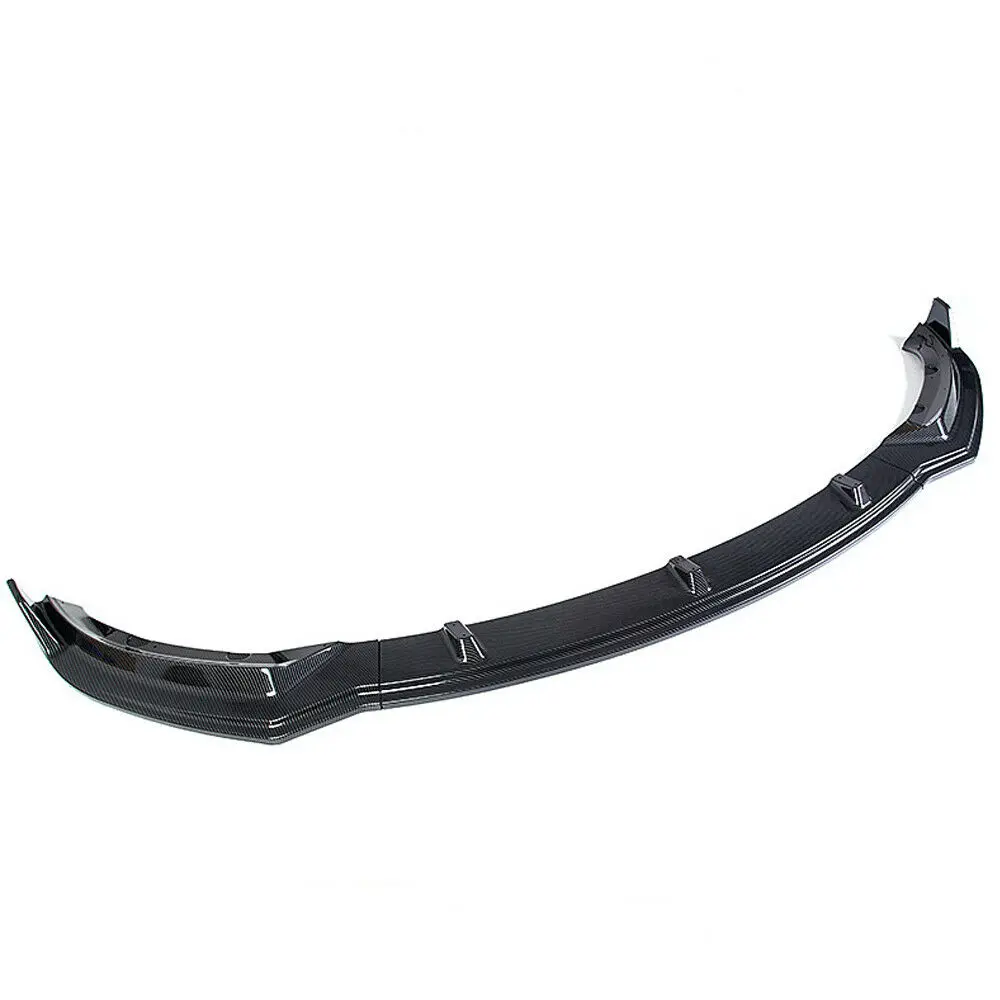 Углеродное волокно стиль передний бампер спойлер для Tesla модель 3 2016 2019 (3 шт.)|universal