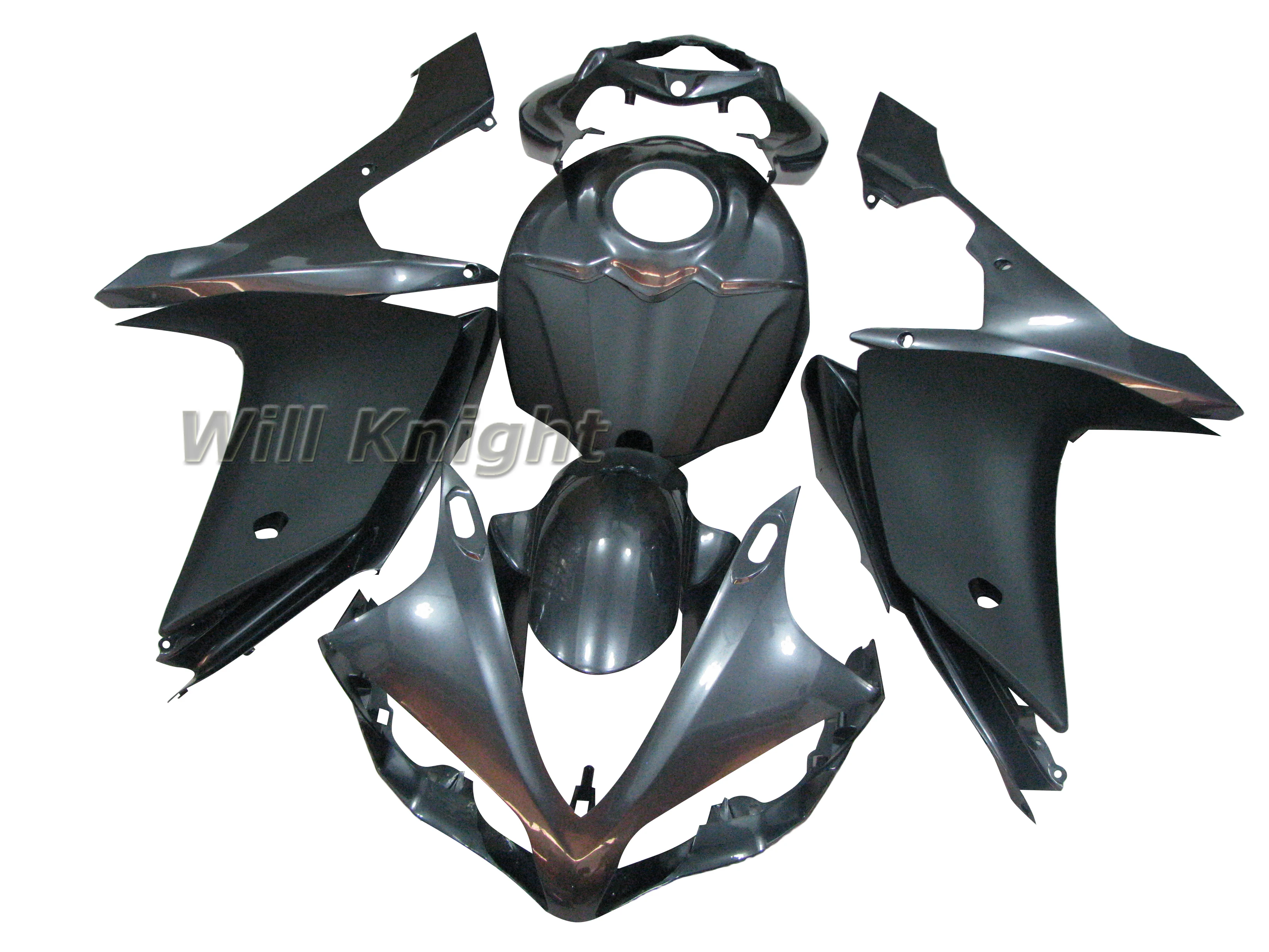 

Body Cover Fairing Kits for Yahama YZF1000 YZF R1 2007 2008 ABS Injection Molding Black with Red Flame