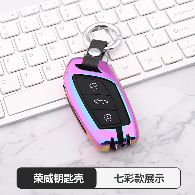 Цинковый сплав чехол для ключей автомобиля MG ZS EV EZS HS EHS 2020 2019 автомобильный