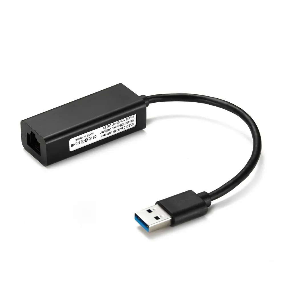 Фото USB 3 0 2 к RJ45 10/100 Мбит/с гигабитный высокоскоростной Ethernet LAN сетевой адаптер чипсет