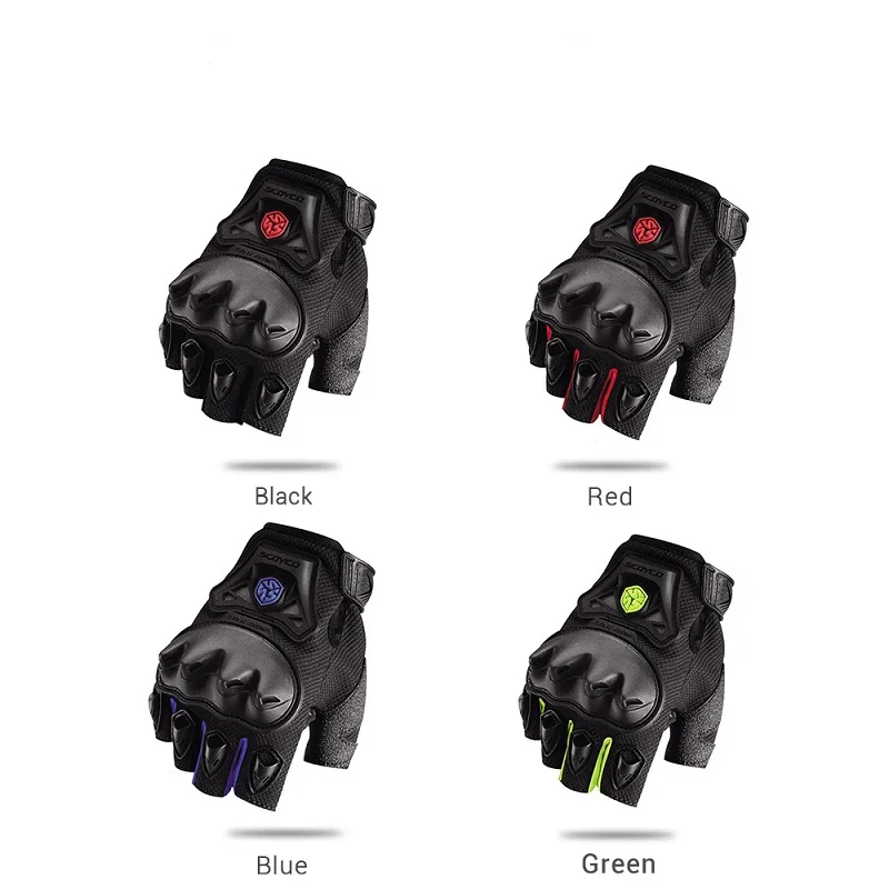 

SCOYCO half-finger motorcycle glove, fingerless gloves, breathable, anti-skid, for cycling, MBX, for motorcycle