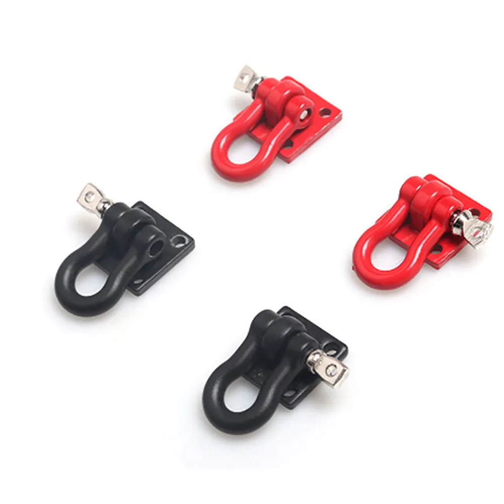 Металлический спасательный прицеп Буксировочный Крюк Пряжка для SCX10 D90 RC Рок