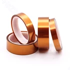 Высокотемпературная Двухсторонняя клейкая лента, 2 рулона, 280 , 3, 4, 5, 6, 8, 10, 12, 15, 18, 20, 25, 30, 50, 100 мм