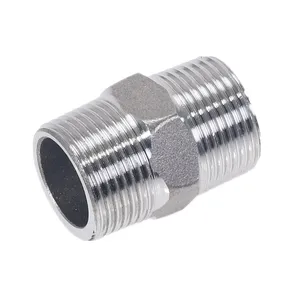 Переходник с наружной резьбы на наружную шестигранную трубу из нержавеющей стали 304 DN6 DN8 DN10 18 ''14'' 34 ''1''